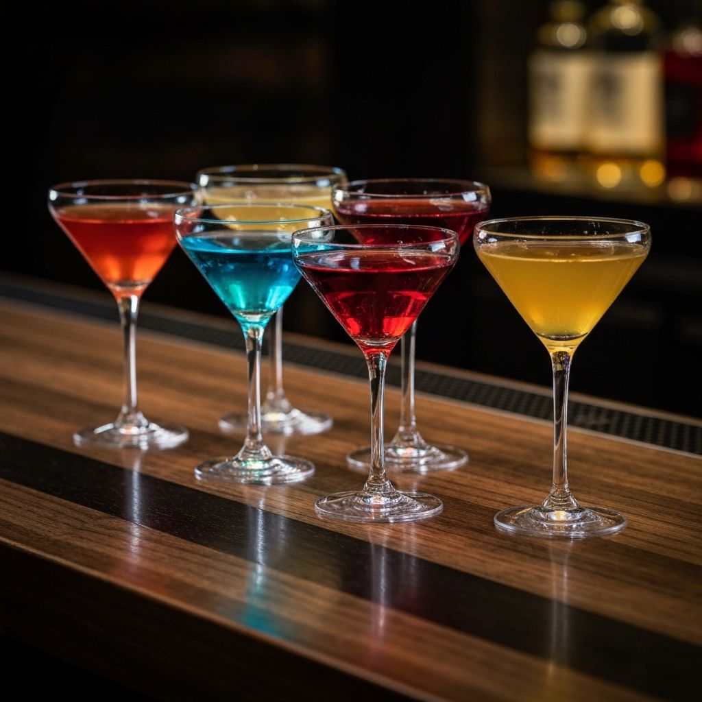 Elegant cocktail collection